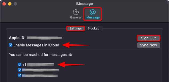 Mac Disable Messages in iCloud