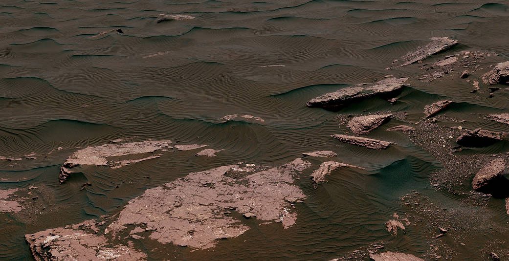 curiosity rover on mars