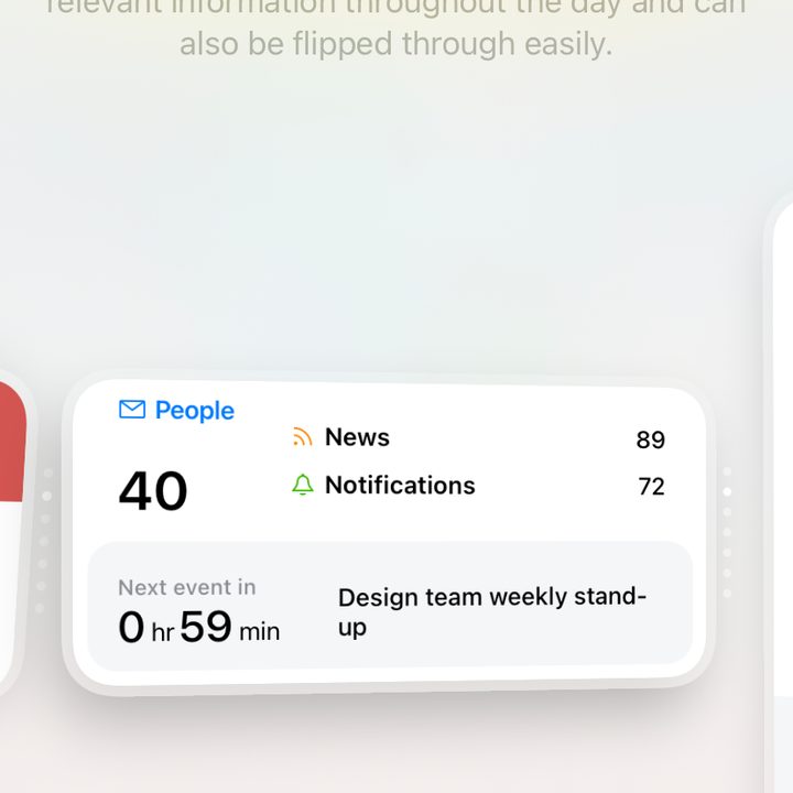 iPhone showing Smart Stack option in widget menu.