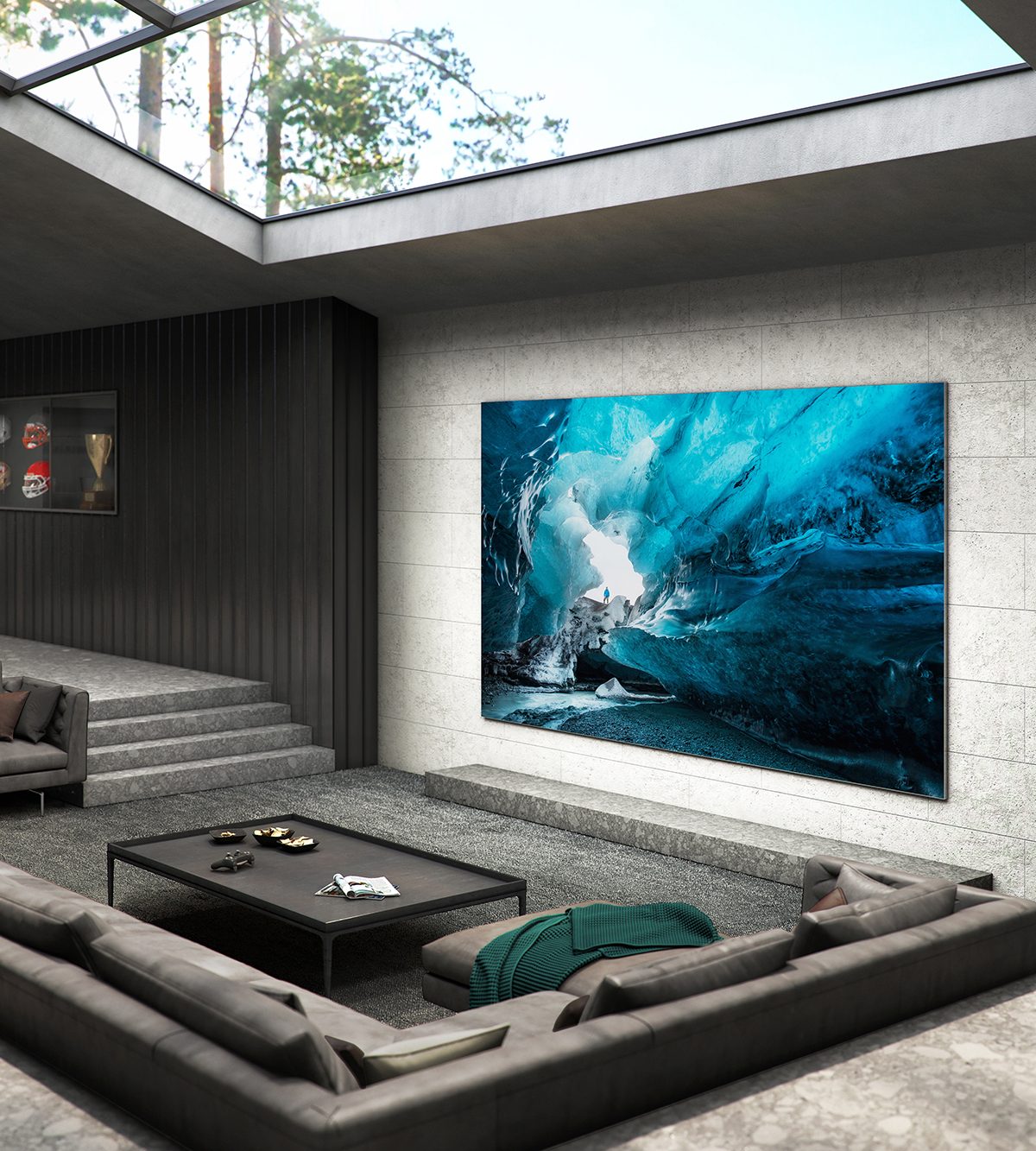 Samsung MicroLED 110 inch 4K HDR TV Lifestyle