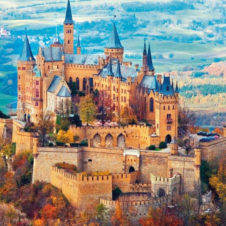 iPhone Wallpapers castle scene.