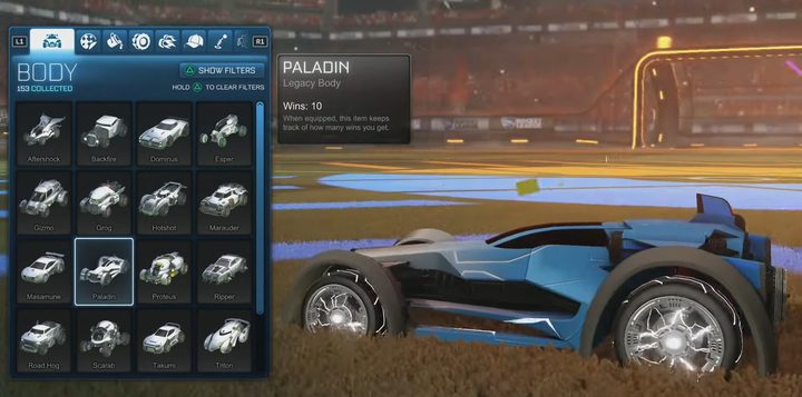 Rocket League Paladin