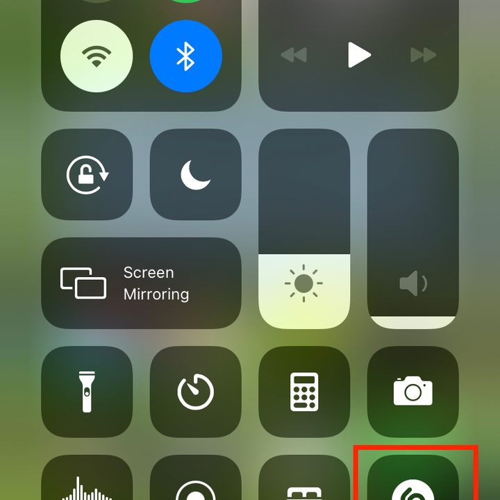 Shazam in iOS 14 music recognition.