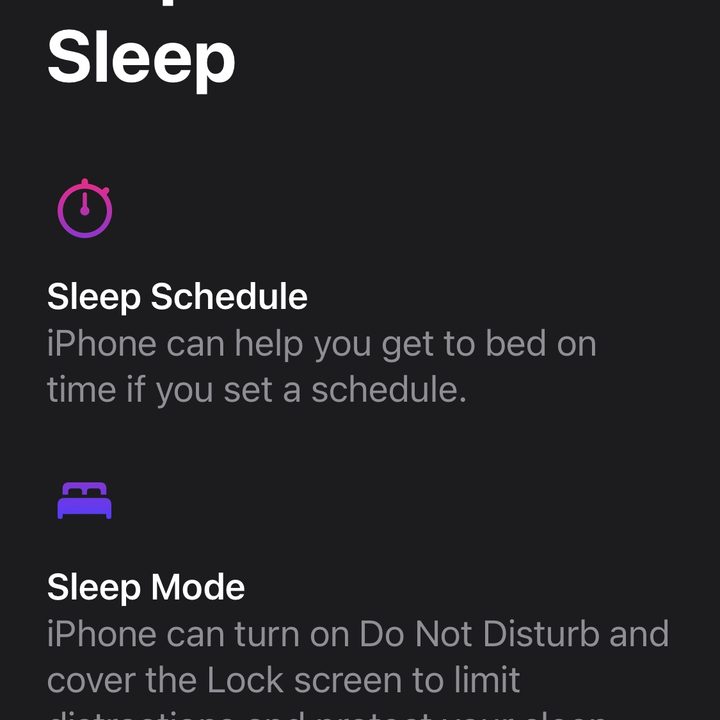 sleep tracking iOS 14