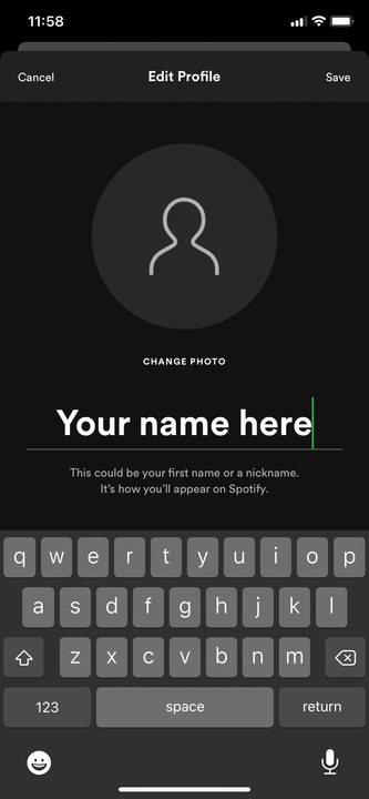 How to change your username in Spotify