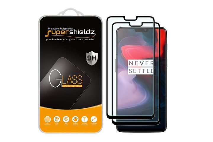 Supershieldz for OnePlus 6 Tempered Glass Screen Protector