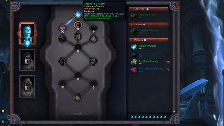 WoW:Shadowlands conduits