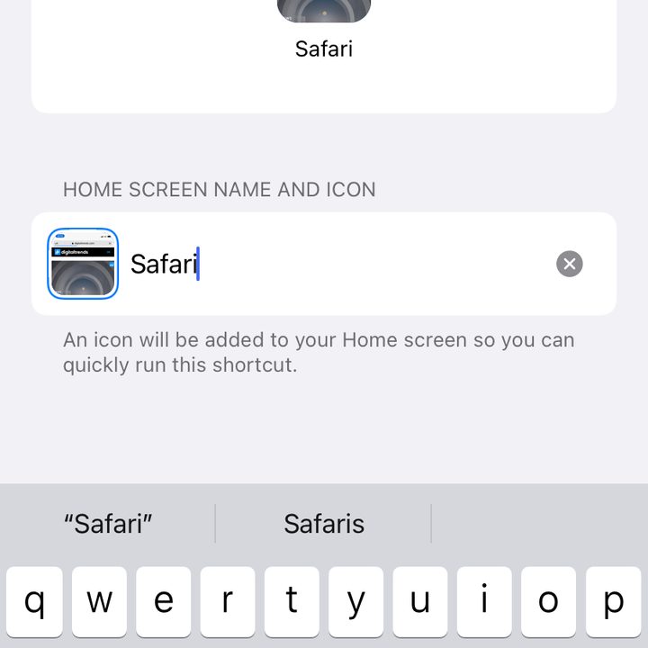 Add icon