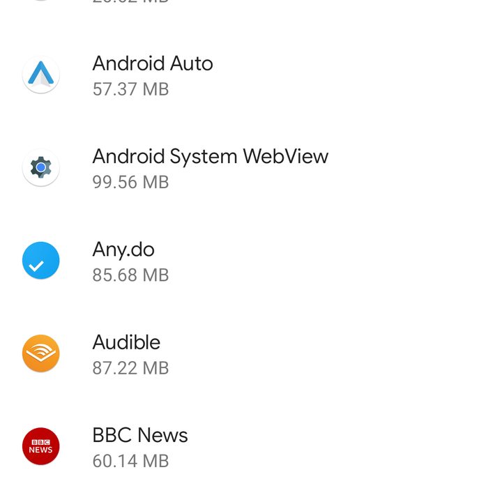 App info Android