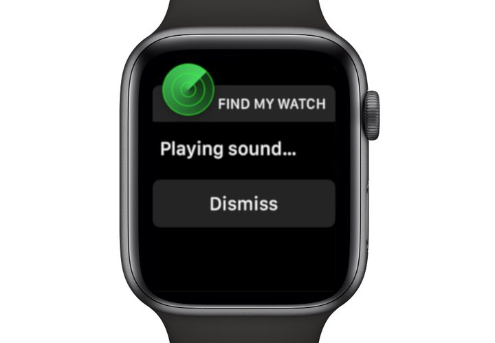 Apple Watch Dismiss Sound