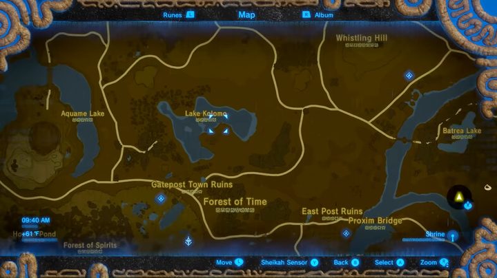 BOTW Memories Lake Kolomo