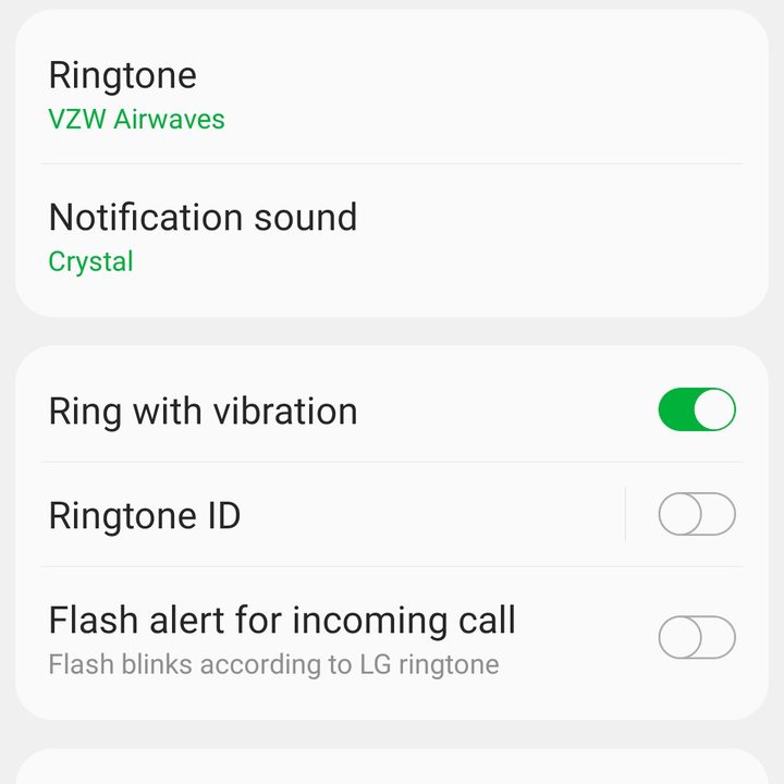 Master sound controls
