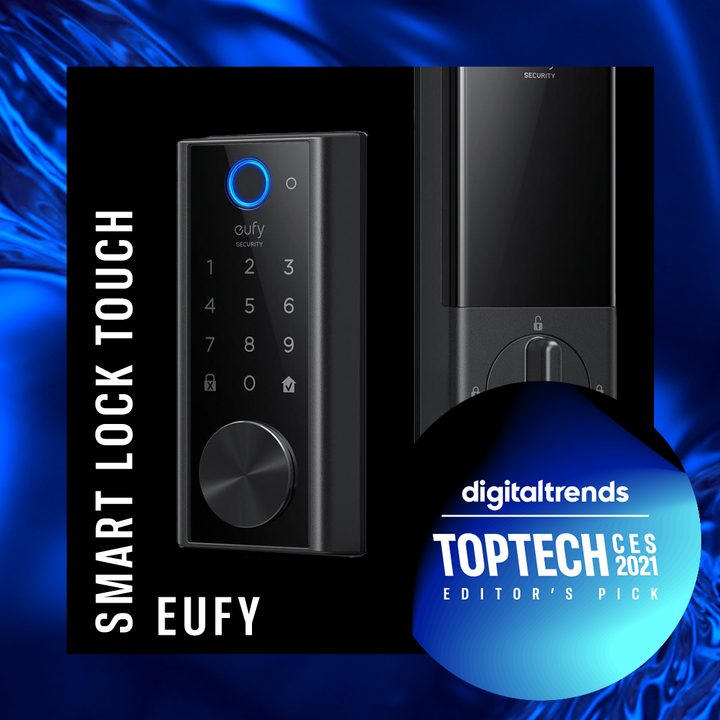 ces2021 eufy smart touch lock