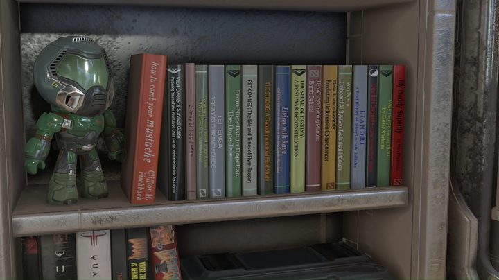 Doom Eternal Bookshelf