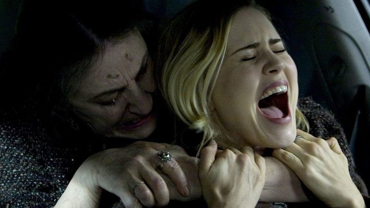 Lorna Raver and Alison Lohman in Drag Me To Hell.