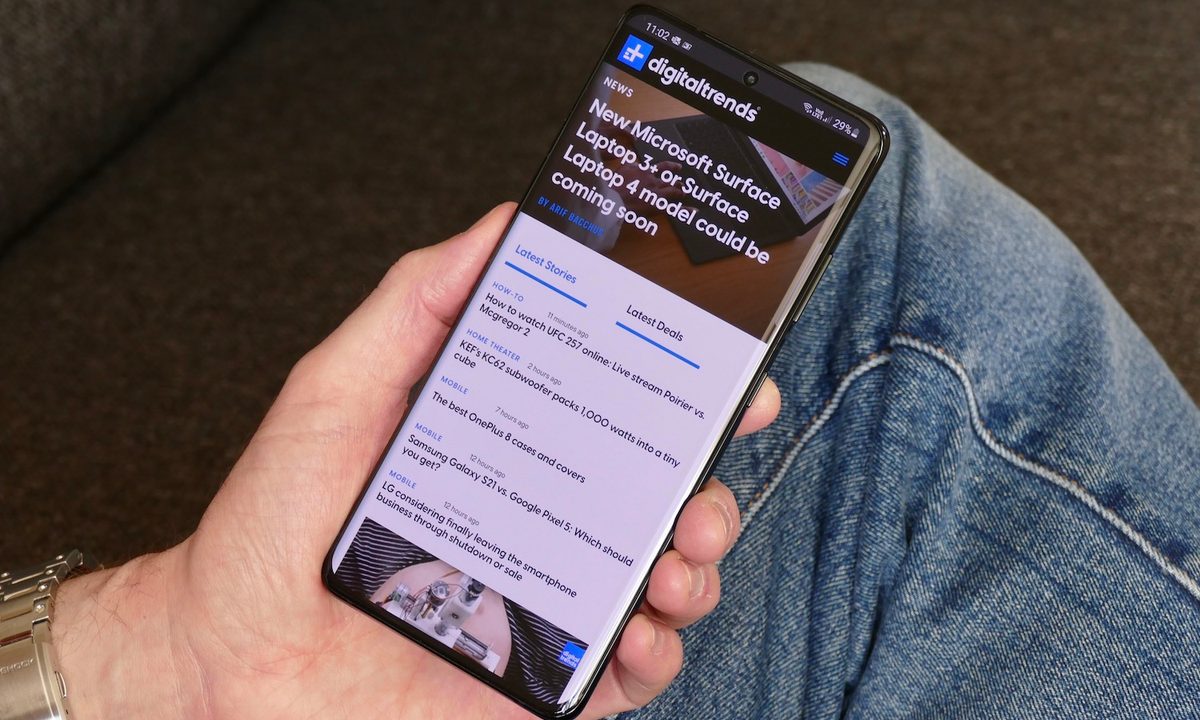 samsung galaxy s21 ultra review browser