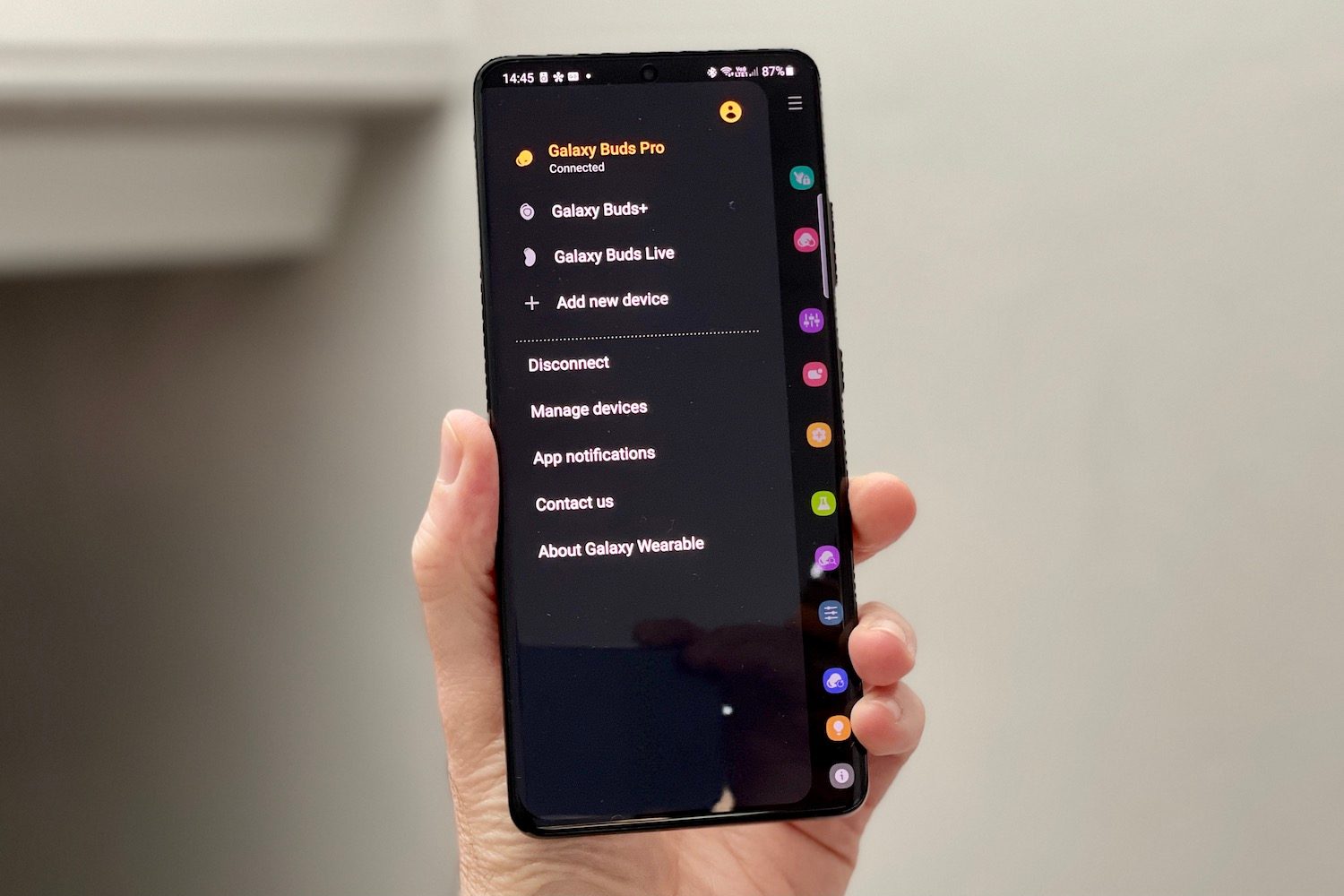 samsung galaxy buds pro vs live plus wear app devices