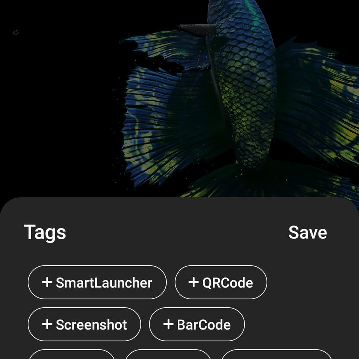 Samsung Galaxy Screenshot Tags