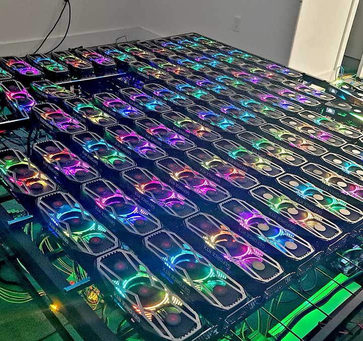 Graphics cards mining Bitcoin
