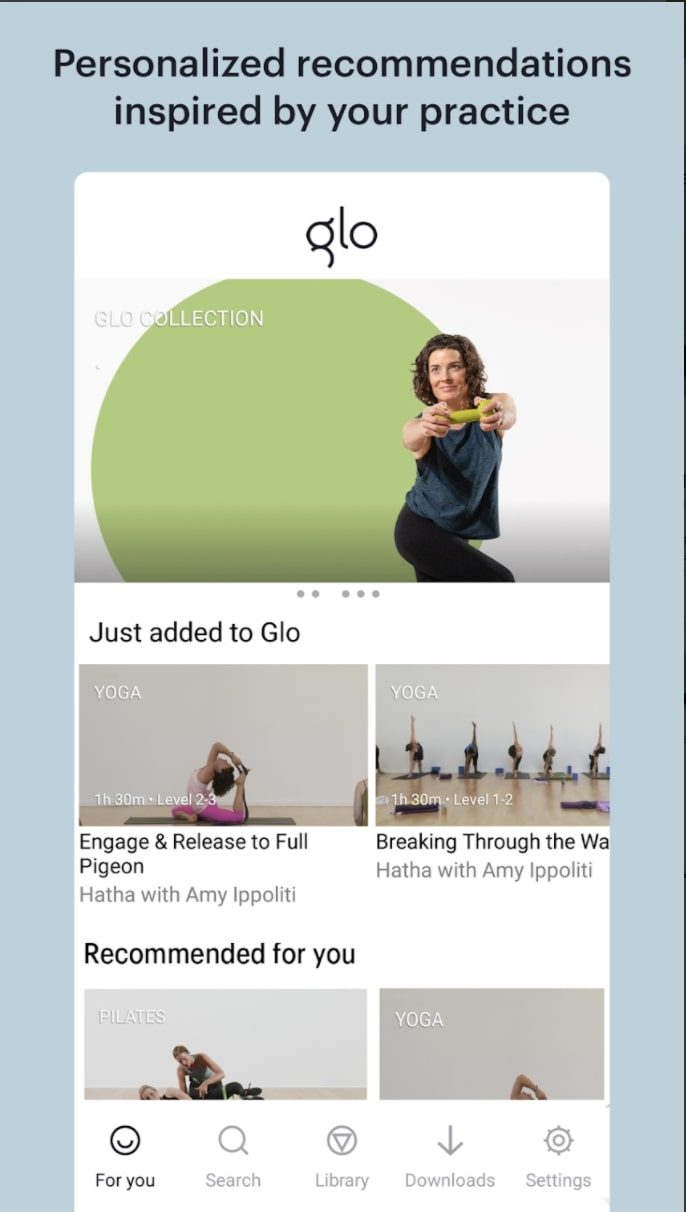 best yoga apps glo android 1