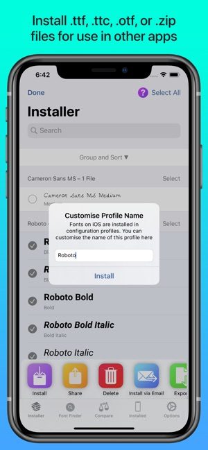how to install fonts on ipad or iphone ifont 1 ios