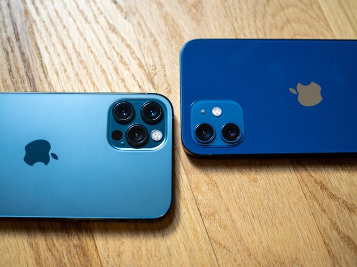 iPhone 12 compared.