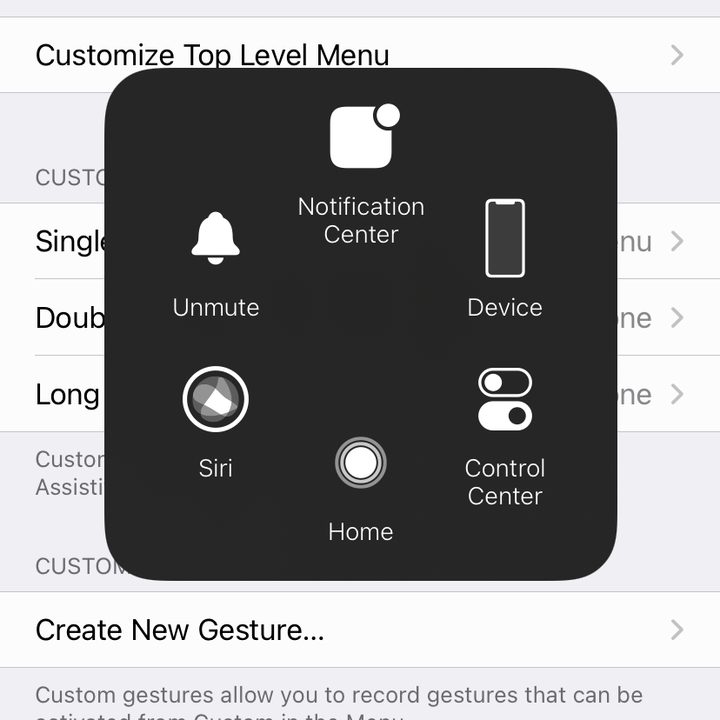 how to use iphone with broken home button update assistive touch top level menu 1