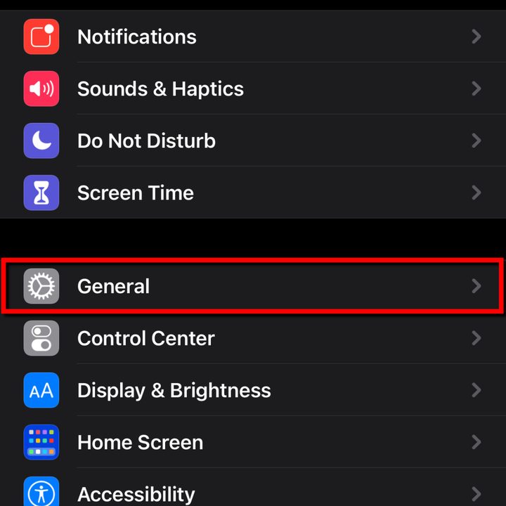 iPhone Select General