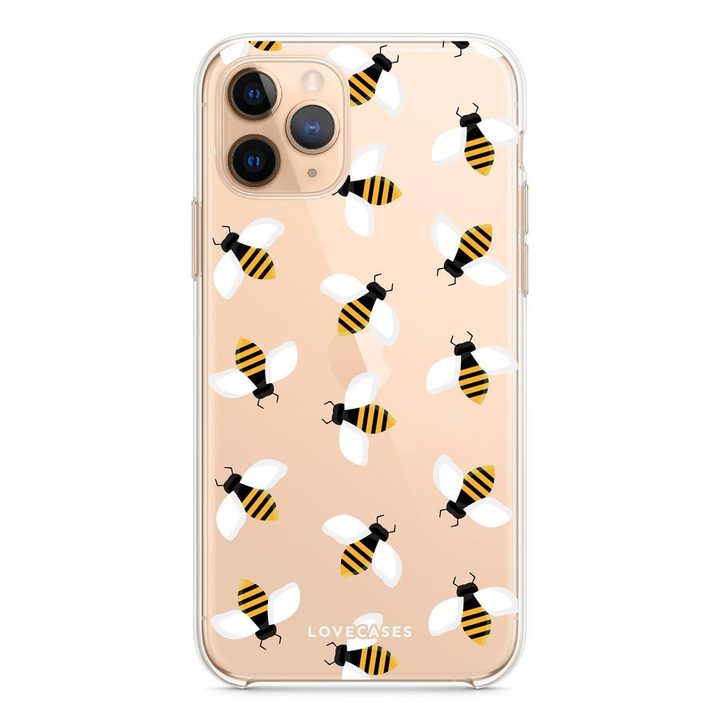 LoveCases Honey Bee Clear Case for Samsung Galaxy S21 Plus