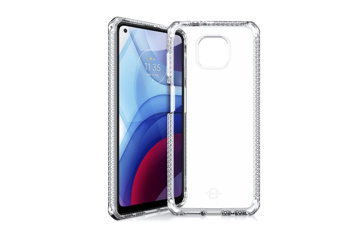 Itskins spectrum clear antimicrobial case for Moto G Power (2021)