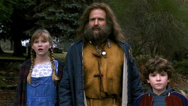 The cast of Jumanji.