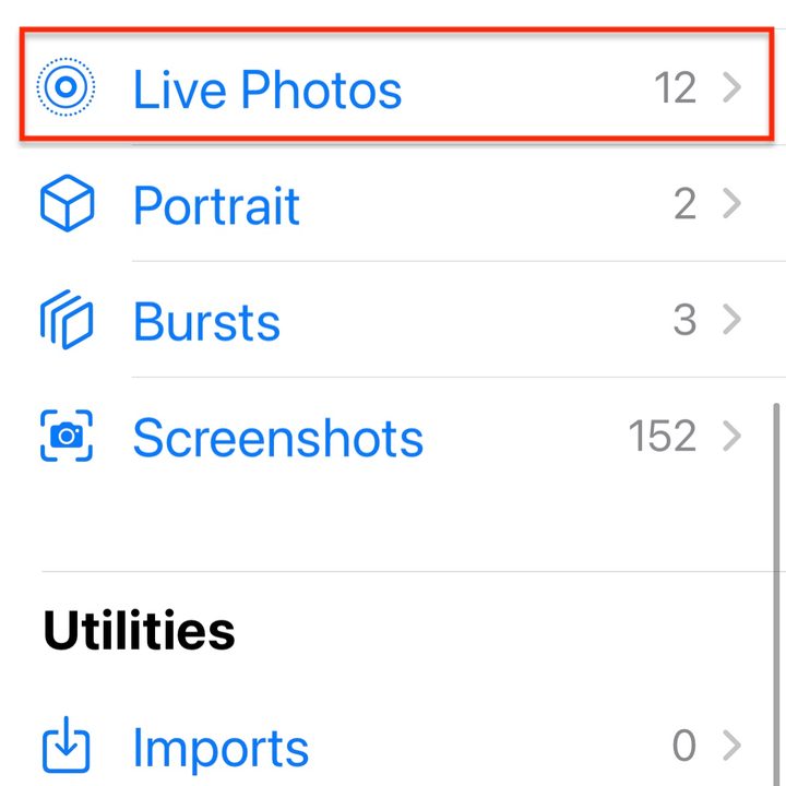 Live Photos GIF