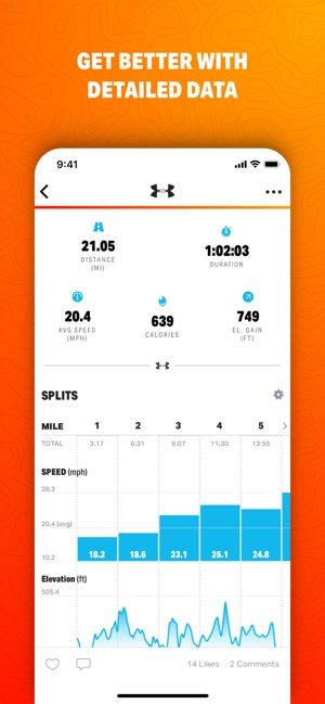 best cycling apps map my ride 1