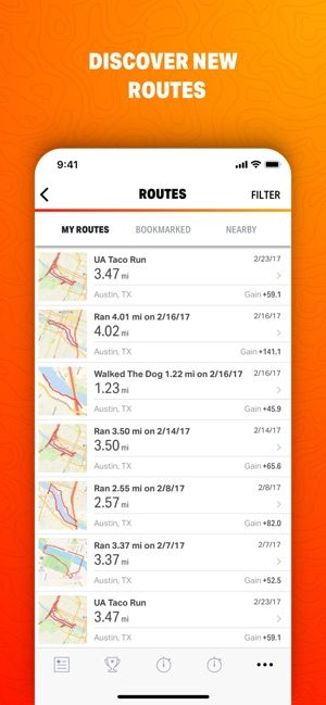 best cycling apps map my ride 3