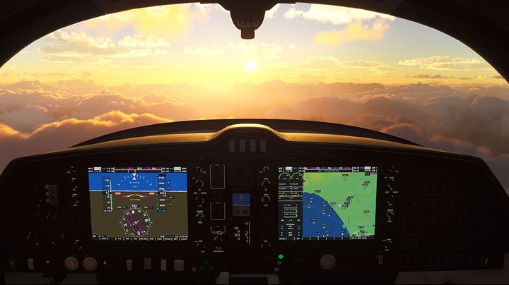 Microsoft Flight Simulator 2020 cockpit view 2