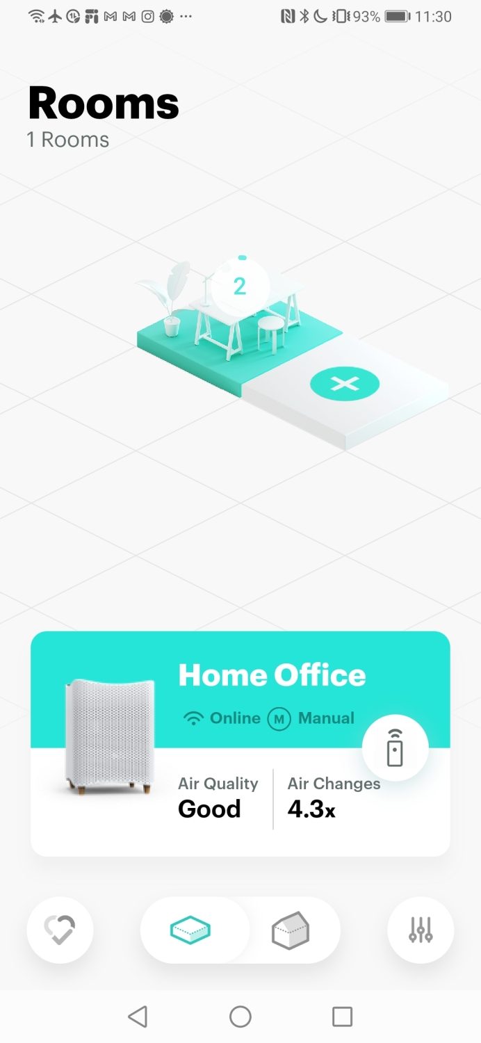 mila smart air purifiers carbon monoxide protection feature purifier 1 of 8