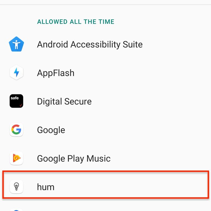 android apps background kill perm3