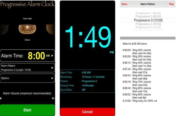 Progressive Alarm Clock