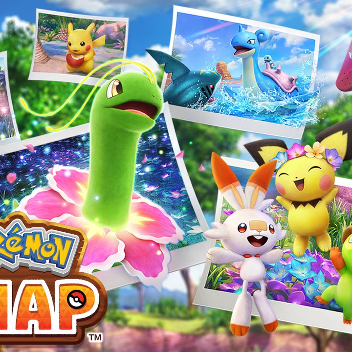 New Pokémon Snap promo art and logo.