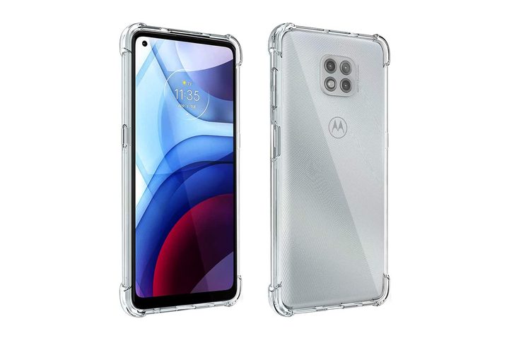 Pulen Slim Soft TPU Transparent Case for Moto G Power 2021