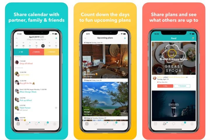 Raft Calendar app