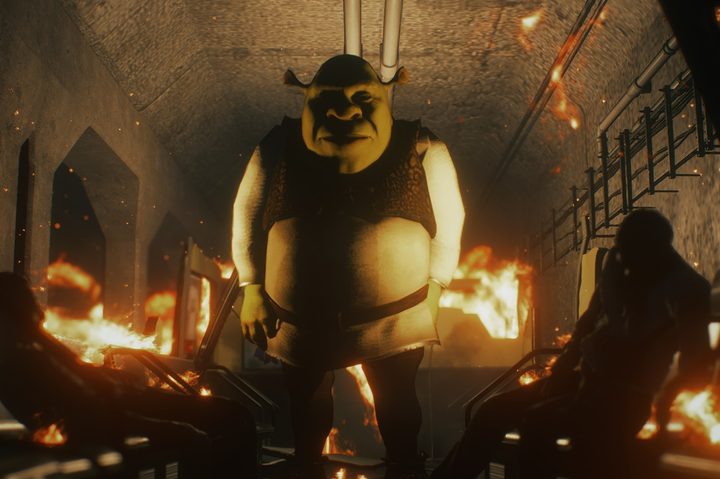 Resident Evil 3 Shrek Mod