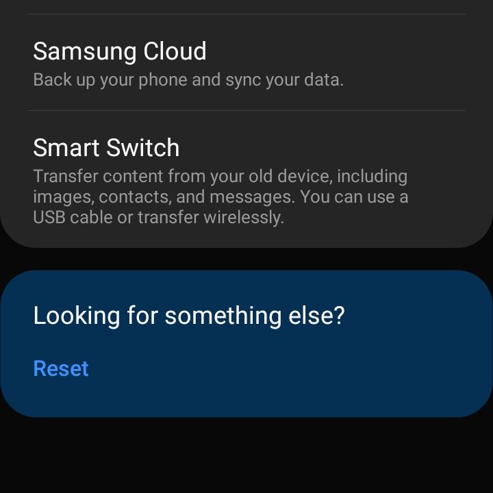 Samsung Galaxy Access Accounts