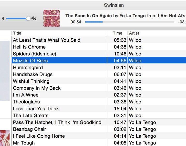 Swinsian has a traditional iTunes look but is capable of much more.