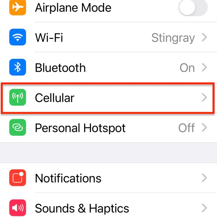 how to turn off 5g on the iphone 12 5gg1