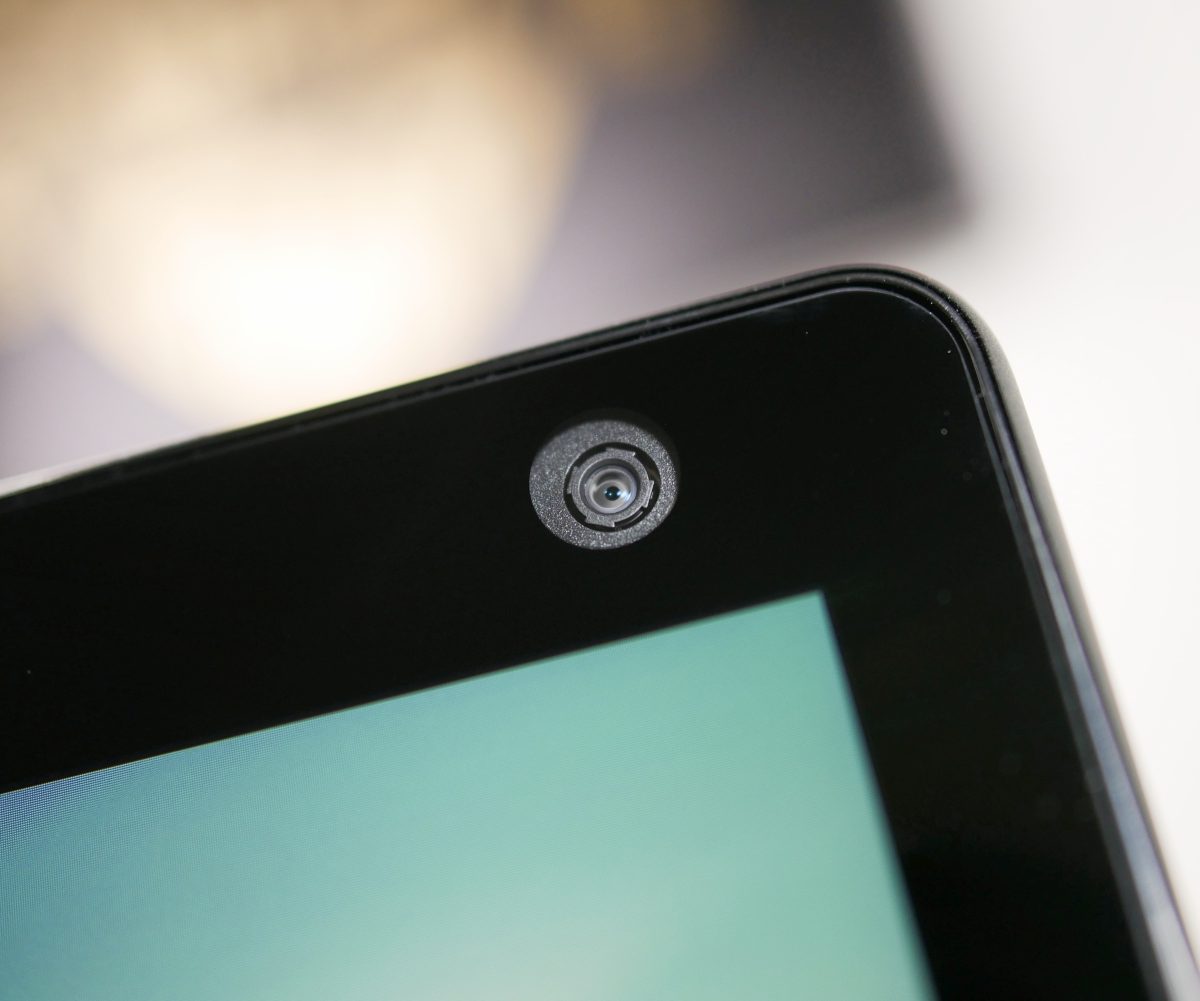 Amazon Echo Show 10 (3rd Gen) camera closeup