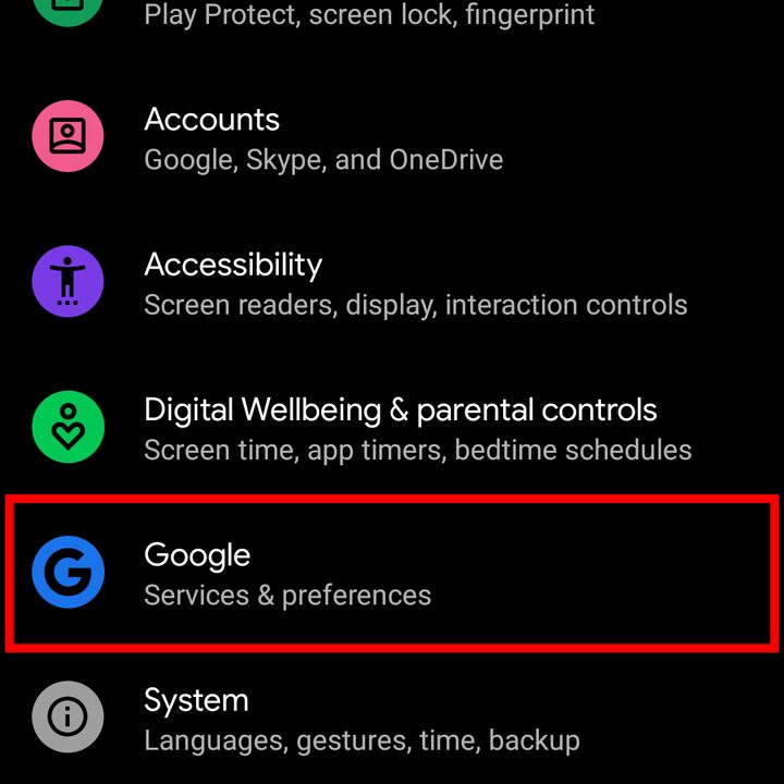how to use nearby share on android 11 tap google