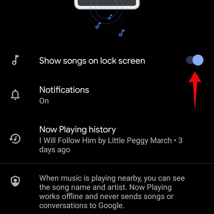 Android 11 Toggle On Now Playing