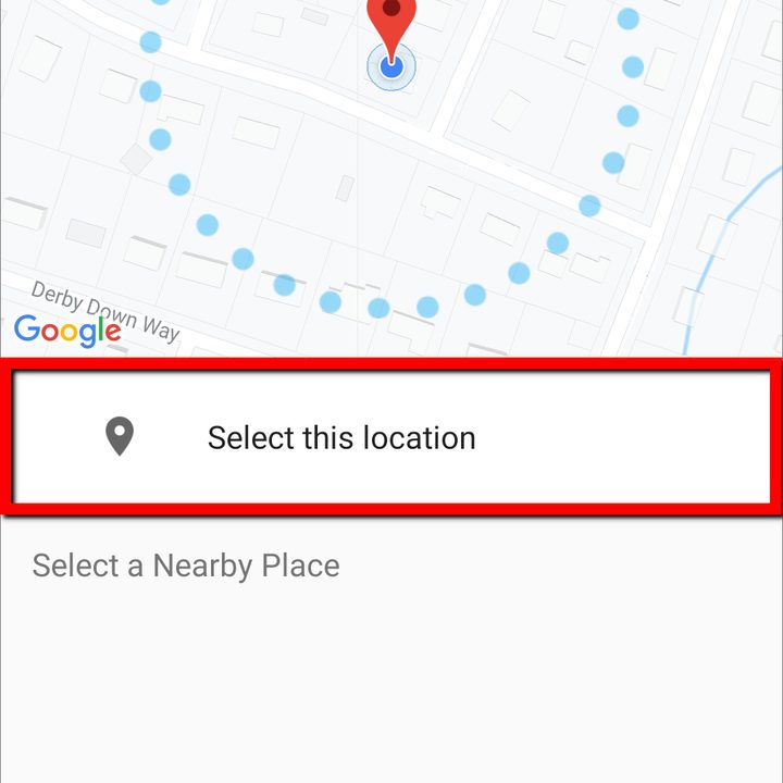 Android 11 Trusted Place Select Location