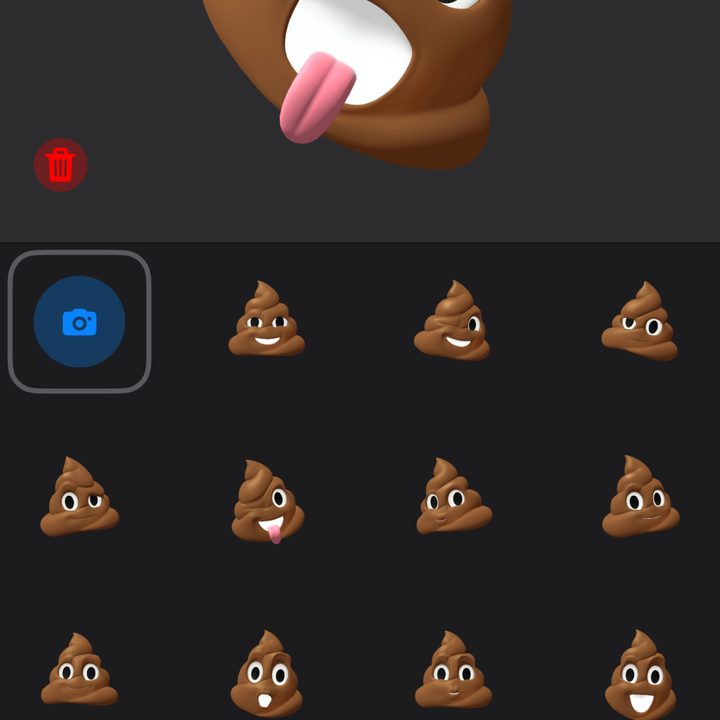 Apple Messages Create Poop Animoji